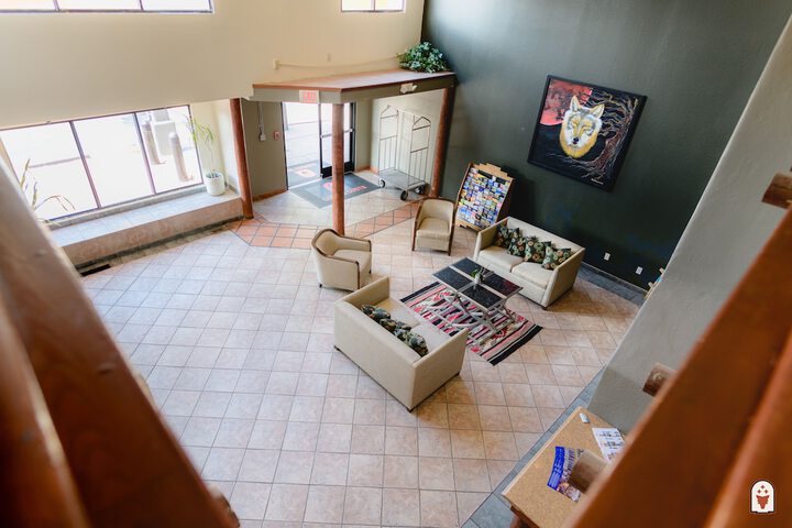 Lobby sitting area