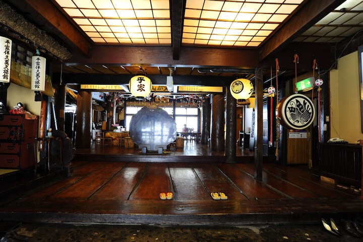 Interior entrance