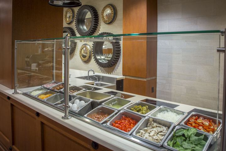 Breakfast area
