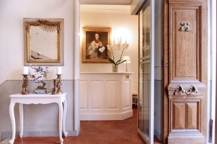 Interior entrance