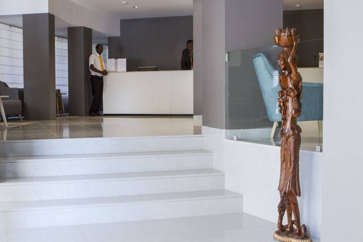 Interior entrance