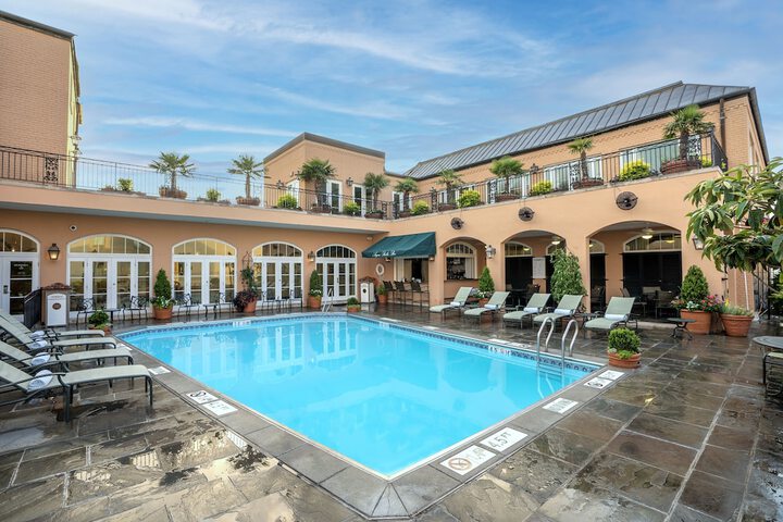 Rooftop pool