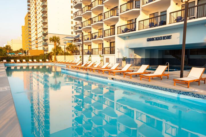 Exterior of Grande Beach Resort