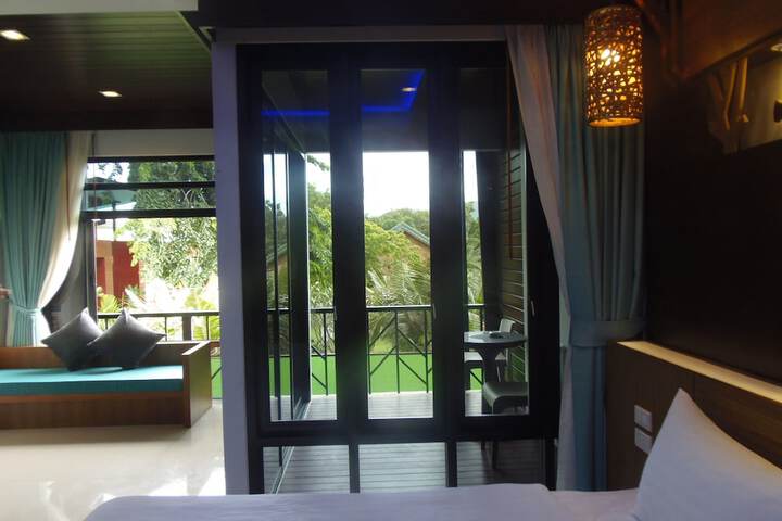 Interior entrance