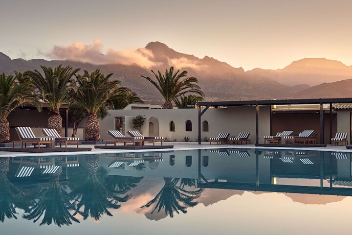 Exterior of Numo Ierapetra Beach Resort Crete Curio Collection Hilton