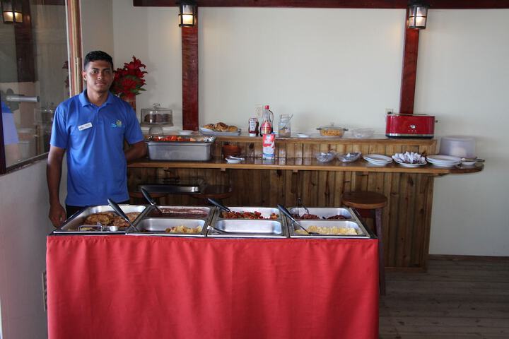 Breakfast buffet