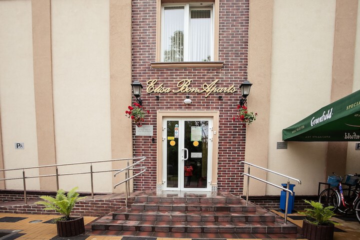 Interior entrance