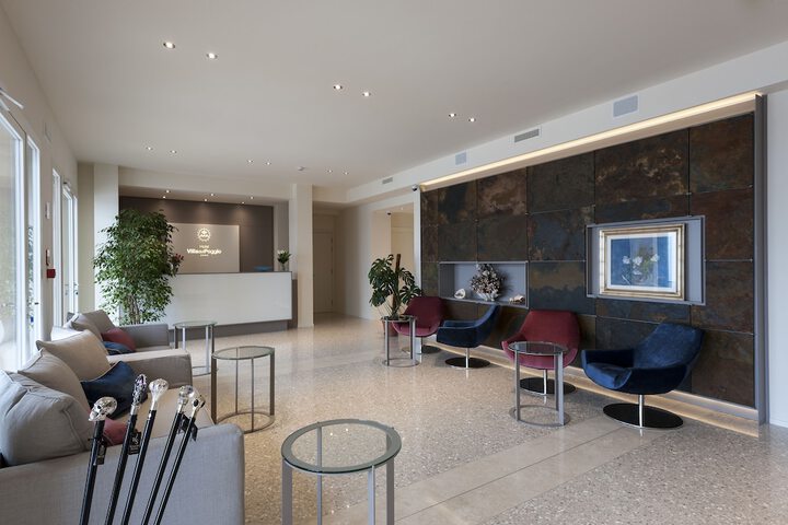 Lobby sitting area
