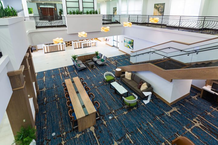 Lobby sitting area