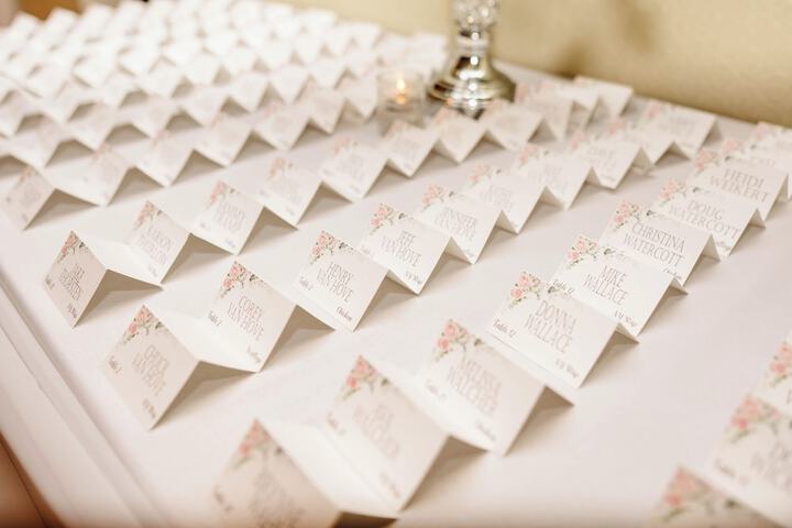 Indoor wedding