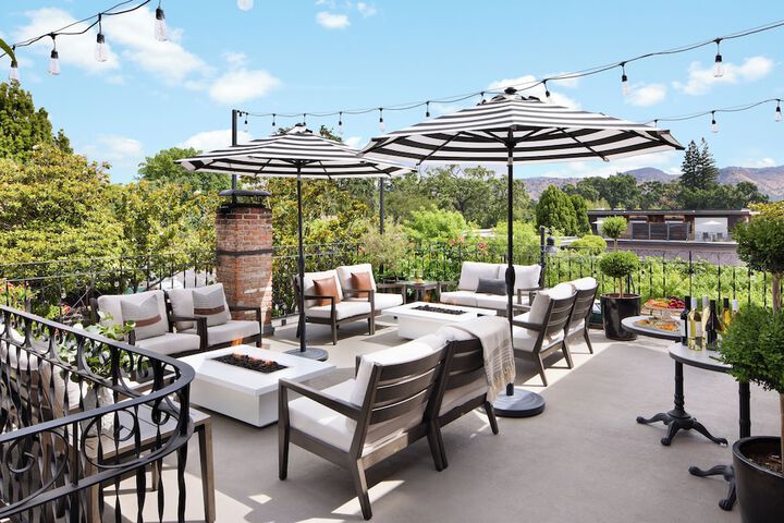 Rooftop terrace