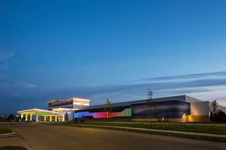 Front of property - evening/night