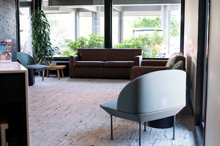 Lobby sitting area