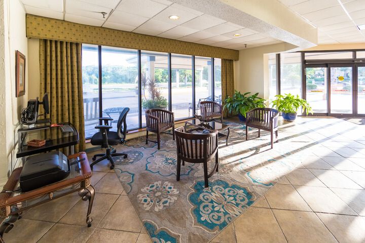 Lobby sitting area