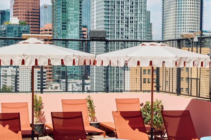 Rooftop terrace