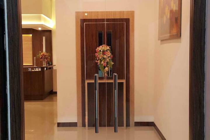 Interior entrance