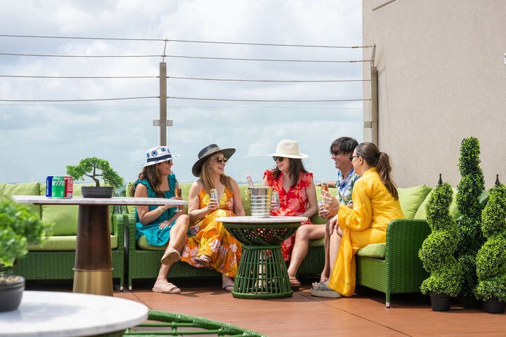 Rooftop terrace