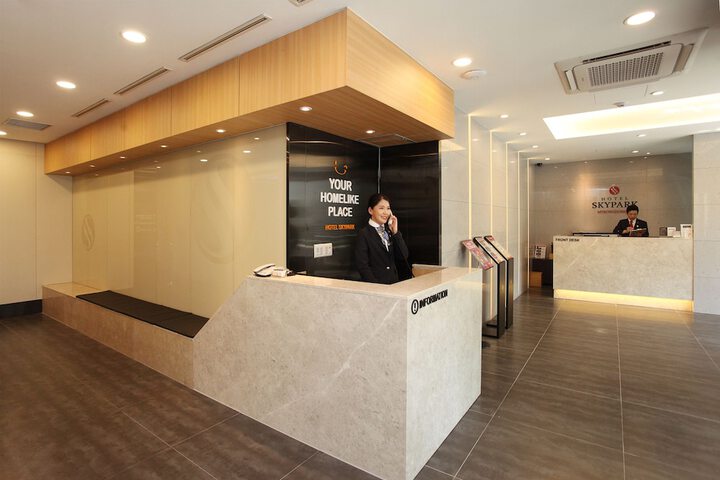 Interior entrance