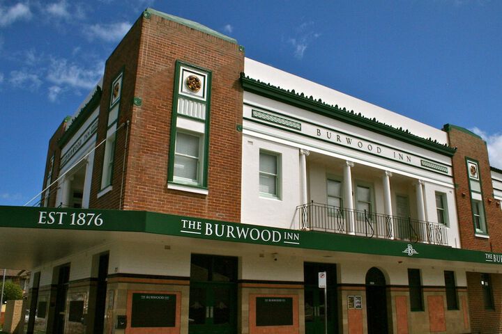 Exterior of The Burwood Inn