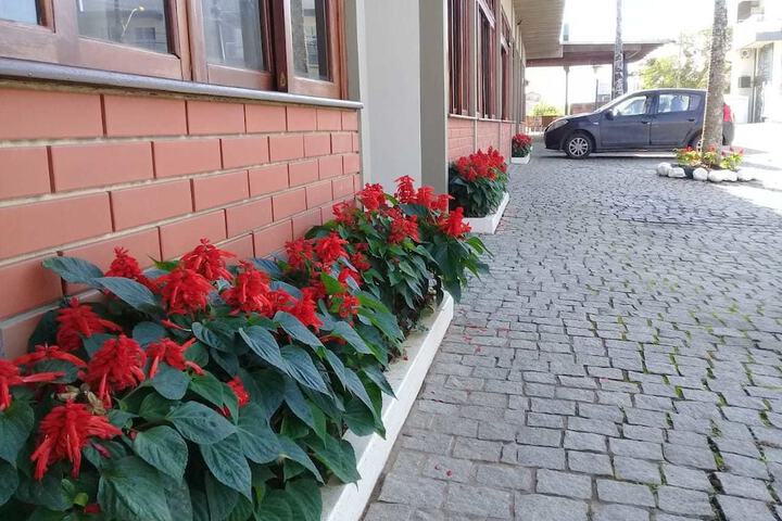 Outside Hotel