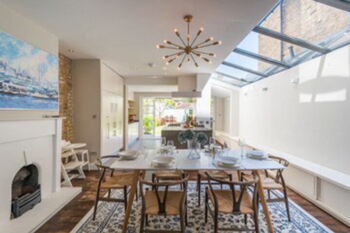 Image of Lavish Nordic Styled Fulham Home by the Thames