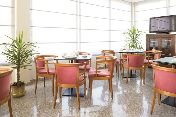 Lobby sitting area