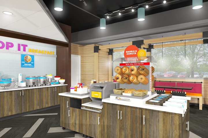 Breakfast area