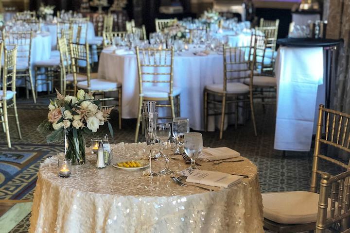 Indoor wedding