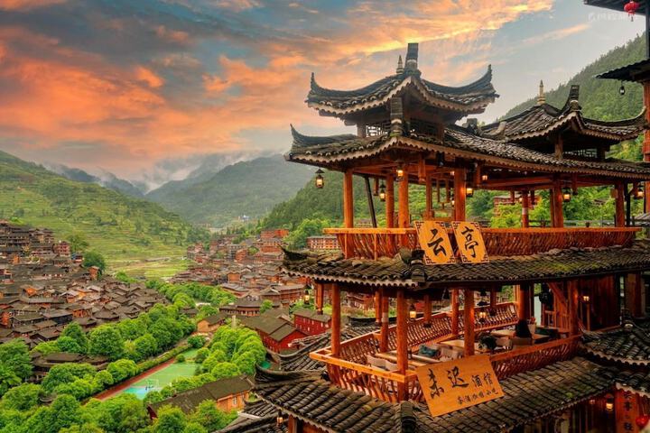 Xijiang Yunting Light Luxury Panoramic in Qiandongnan