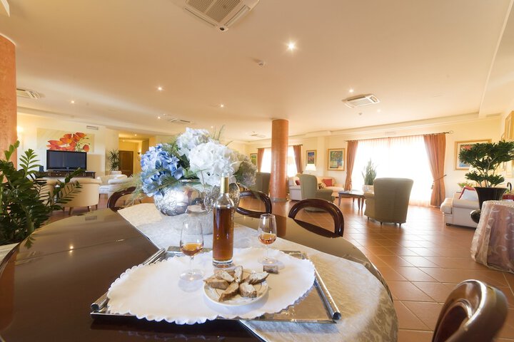 Lobby sitting area