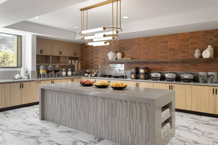 Breakfast area