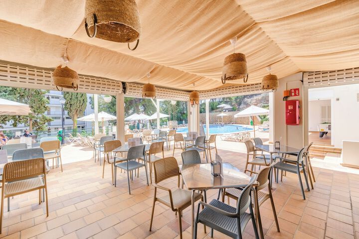 Swim-up bar