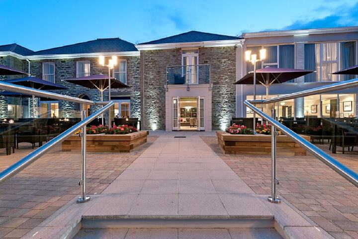 Front of property - evening/night