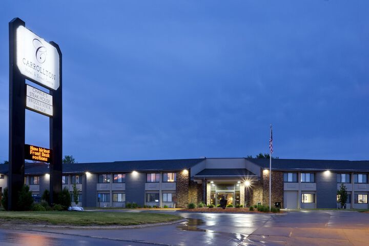 Front of property - evening/night