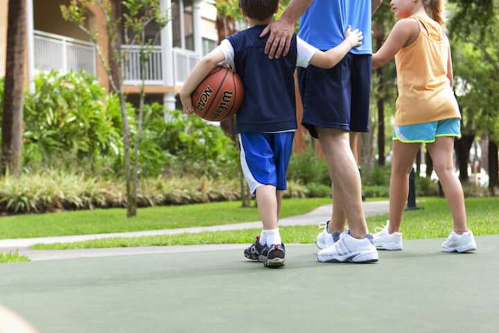 Basketball court