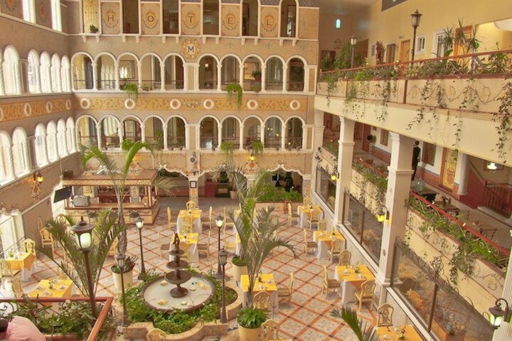 Interior entrance