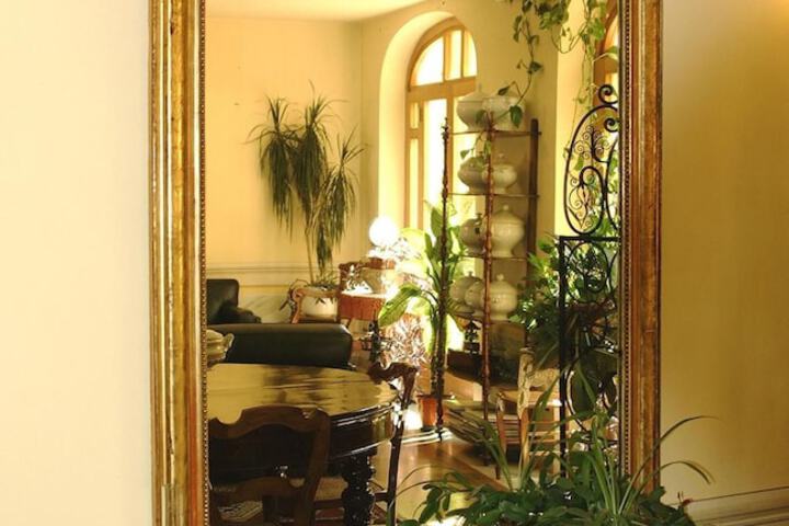 Interior entrance