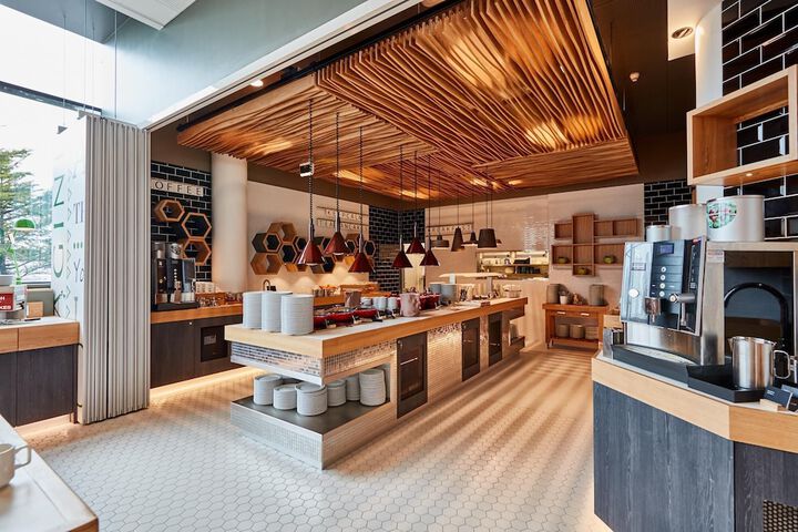 Breakfast area