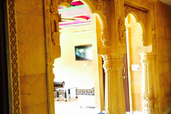 Interior entrance