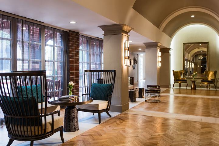 Interior entrance