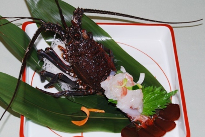 Lobster sashimi