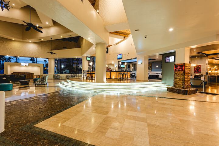 Interior entrance