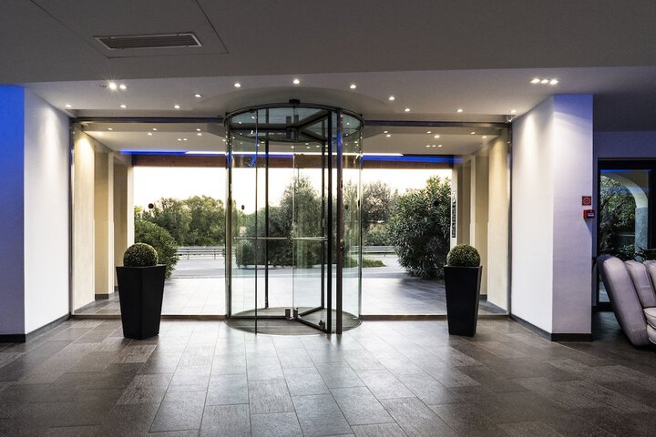 Interior entrance