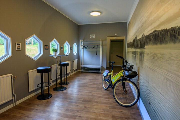 Interior entrance