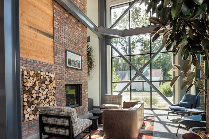 Lobby sitting area