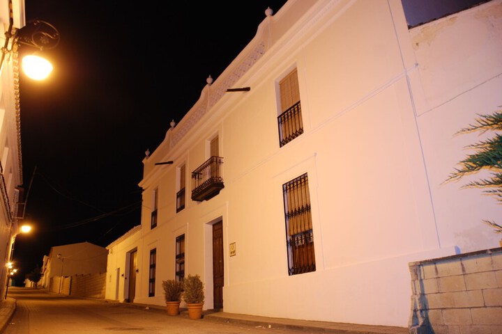 Front of property - evening/night