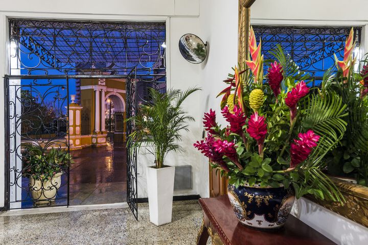 Interior entrance