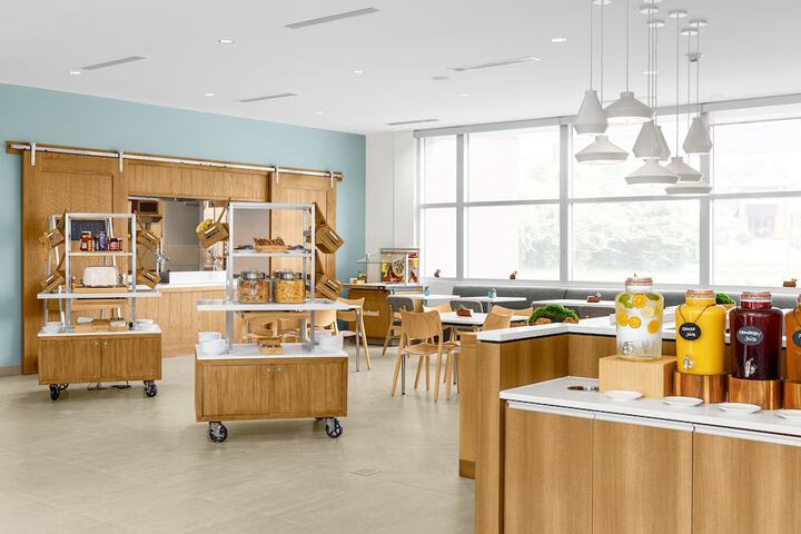 Breakfast area