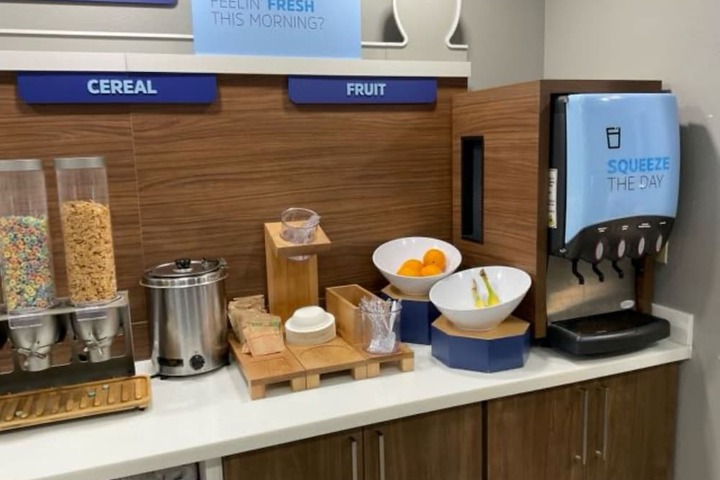 Breakfast buffet