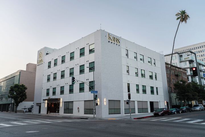 Exterior of Kins Hotel